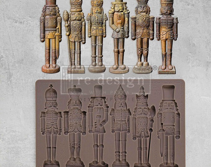 Nutcracker Magic Mould Redesign With Prima Décor Mould 5"x8"x8mm - Etsy