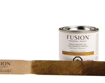 Fusion Mineral Paint Golden Pine Stain & Finishing Oil All-in One