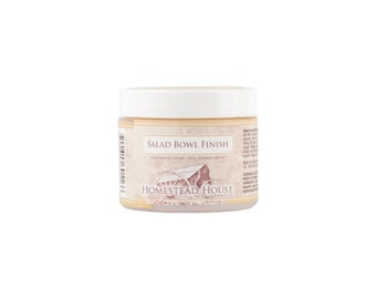 Homestead House Salad Bowl Finish *Food Safe  • NO VOC’s • Biodegradable Furniture Topcoat Sealant
