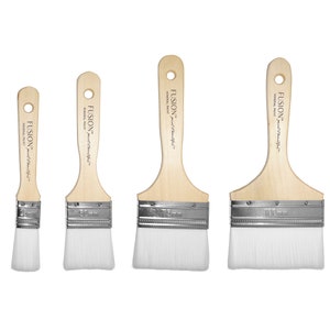 Fusion Mineral Paint  Synthetic Brush Great for small crafts and sign making You Choose Size