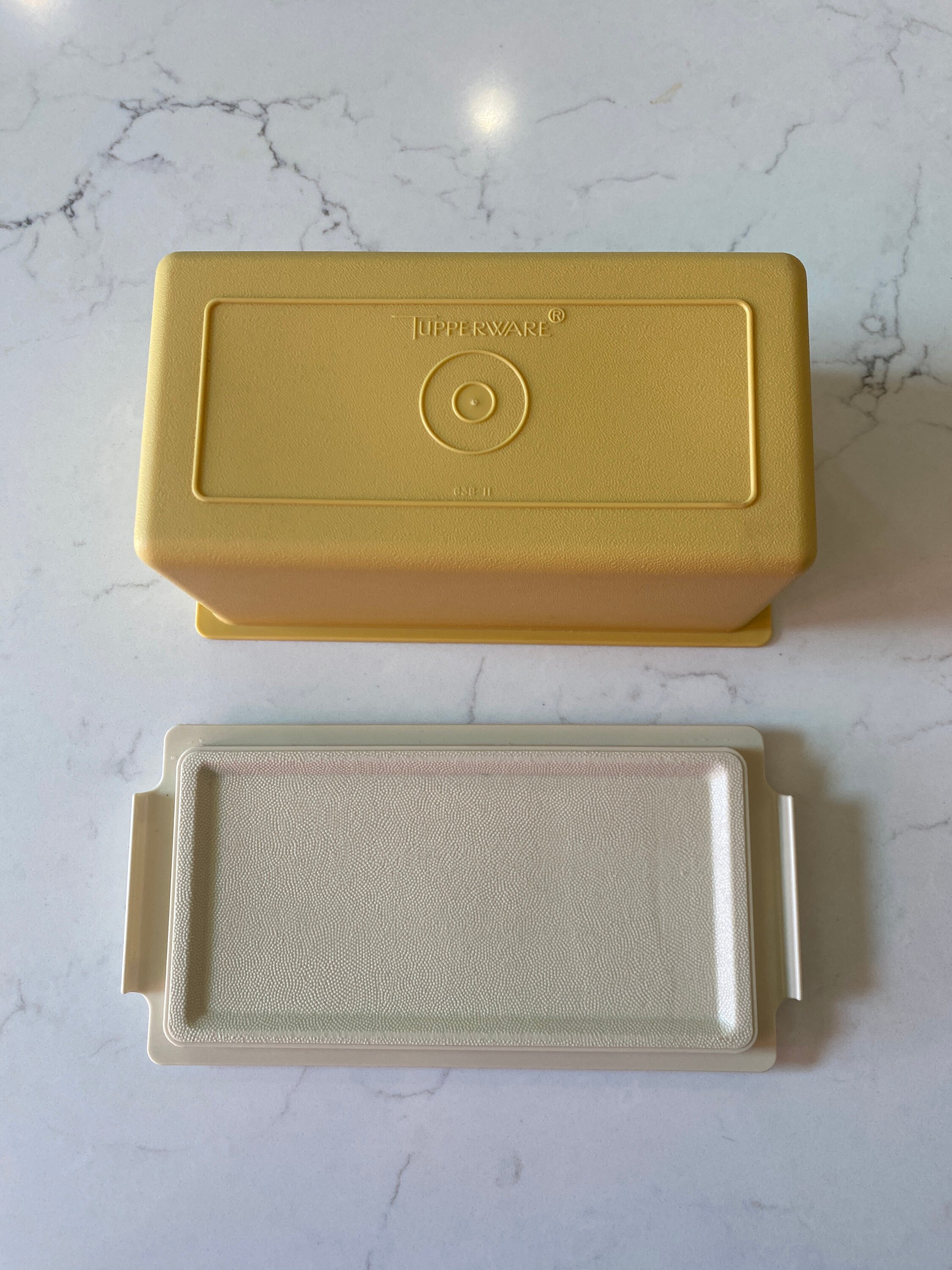 Tupperware Butter Vintage Tupperware Extra Large Butter Dish - Etsy