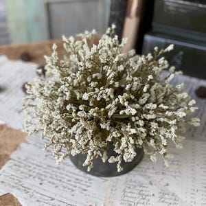 Fall Array Cream Half Sphere Faux Greenery Floral for Arrangements, Crafts or Staging Home Decor-Floral only