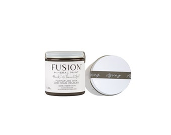 Fusion Mineral Paint Aging Wax also great for sealing Milk Paint or Chalk style painted Furniture