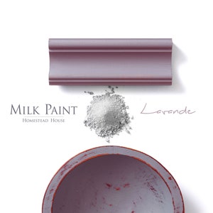 Pintura de leche Lavande Quart de Homestead House Quart o Tester, usted elige