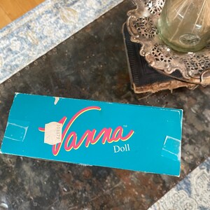 Vintage Vanna White Limited Edition Doll With Original Fashions Outfits