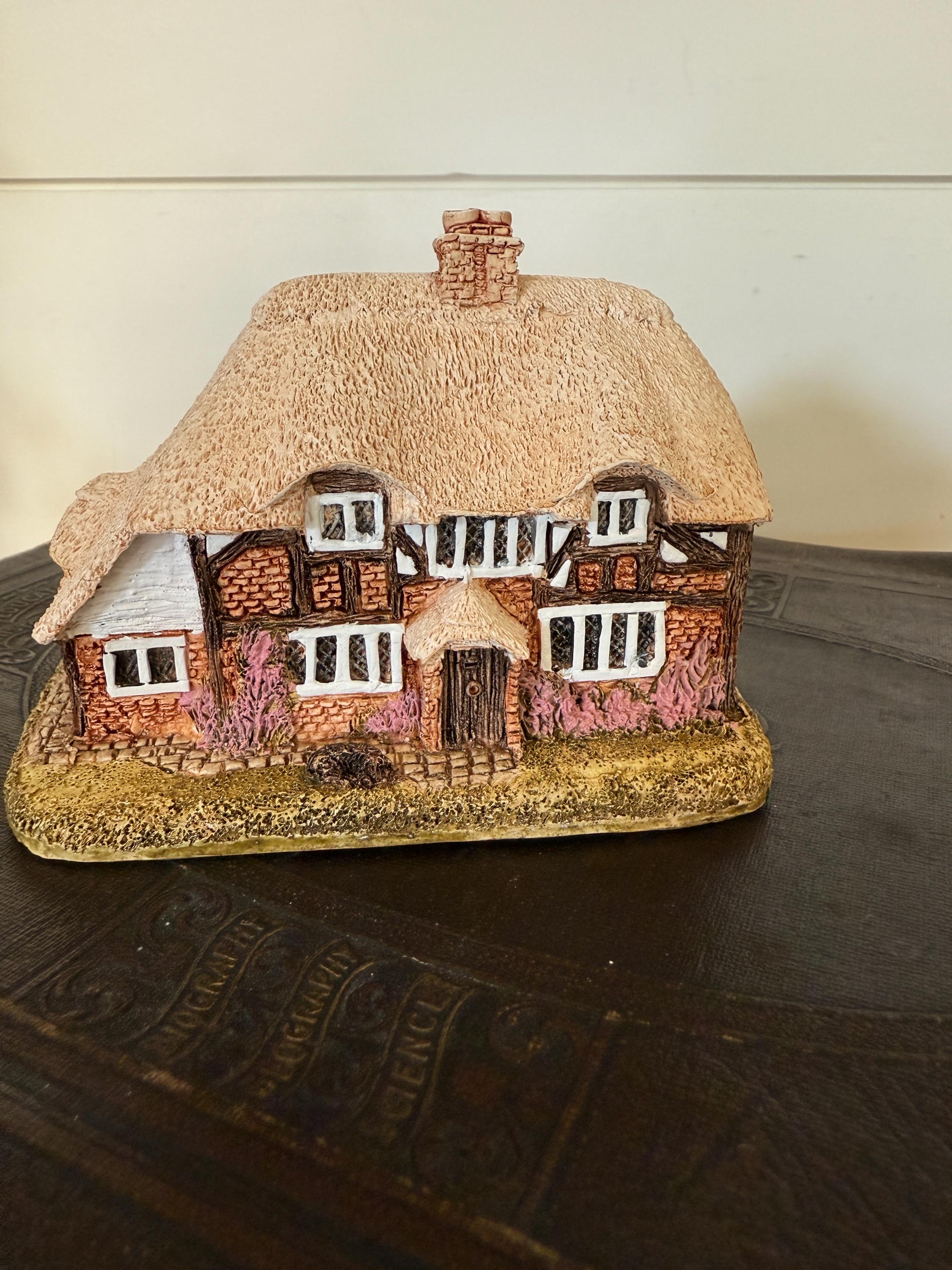 Vintage Lilliput Lane Honeysuckle Cottage Handmade Miniature