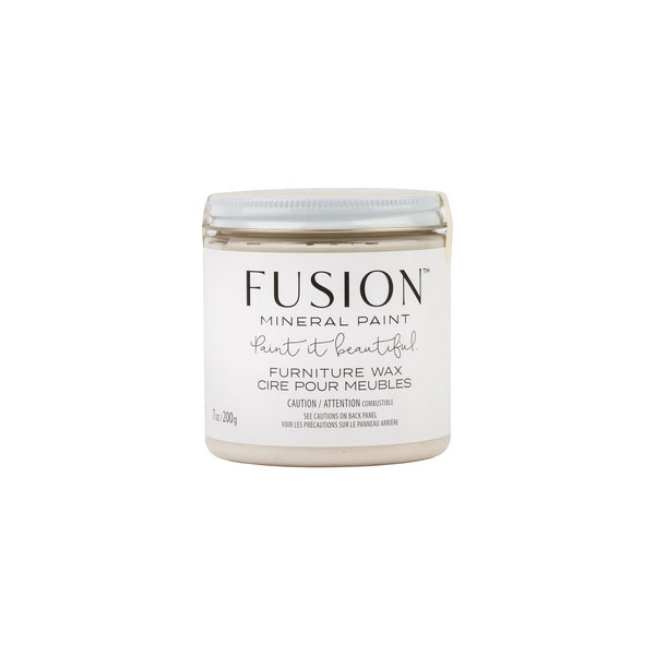 Fusion Mineral Paint Clear Furniture Wax also great for sealing Milk Paint or Chalk style painted Furniture