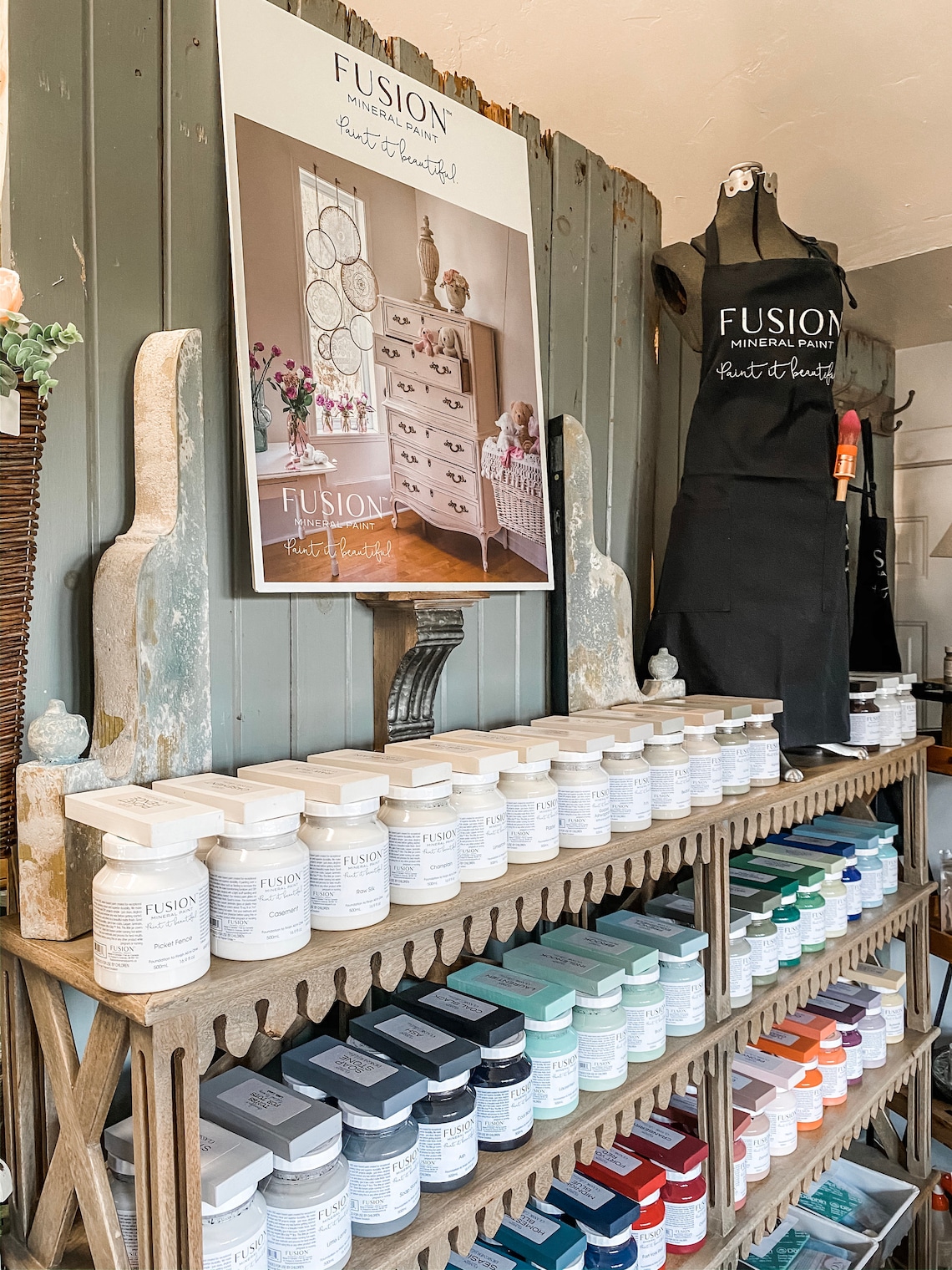 Fusion Mineral Paint Raw Silk Pint Furniture Paint Etsy