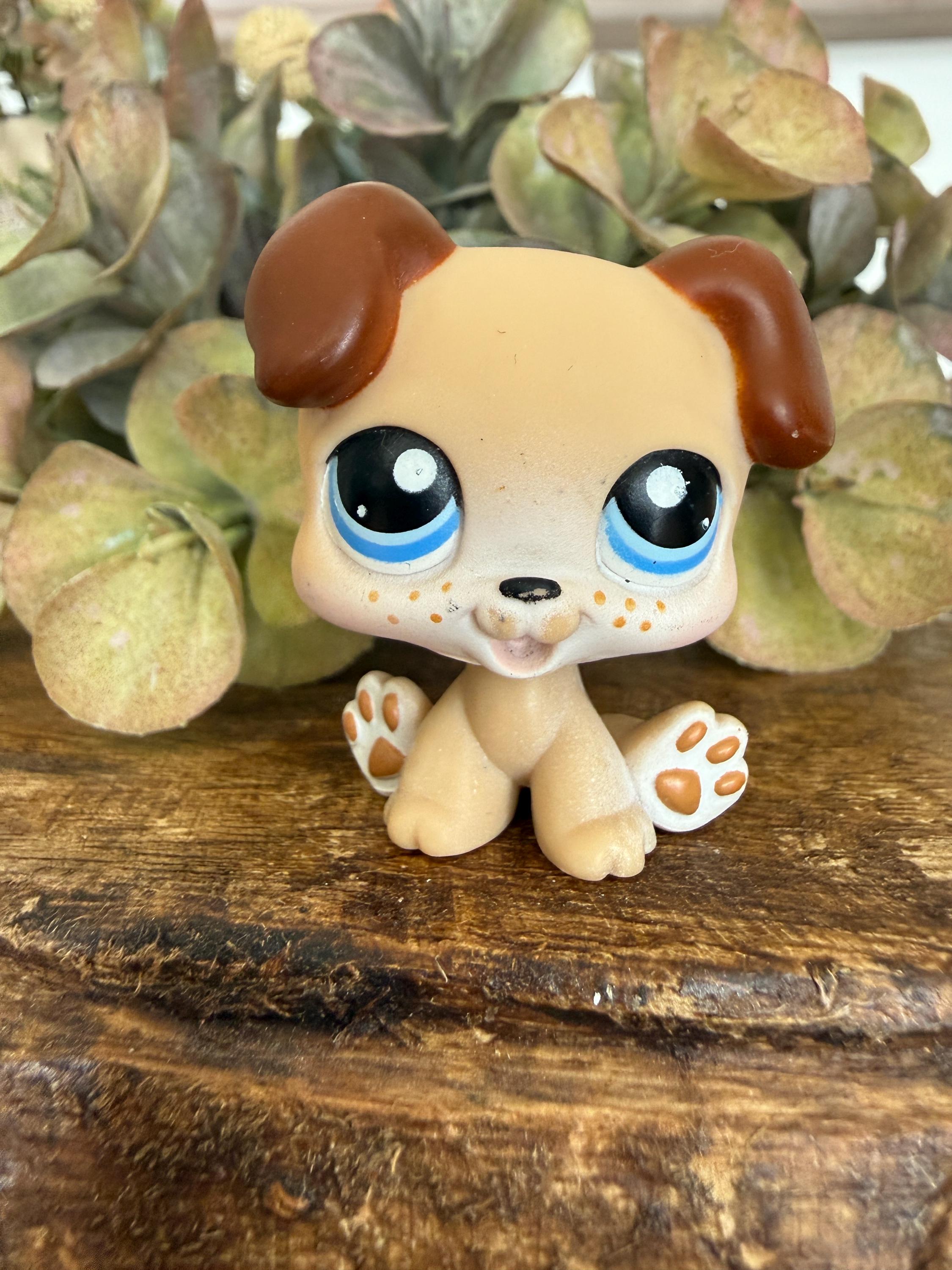 LITTLEST PET SHOP boxer dog #25 authentic genuine EUR 3,44