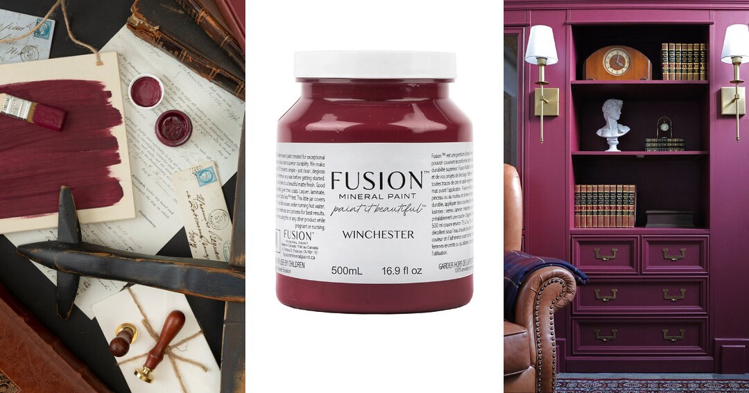 Winchester Fusion Mineral Paint Pint Furniture Paint US Seller Fast
