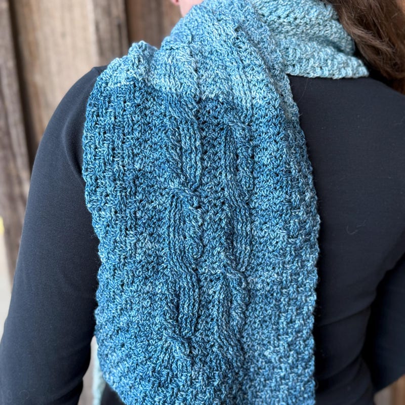 Crochet Scarf Hard - Etsy