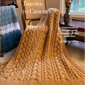Celtic Cabled Throws to Crochet