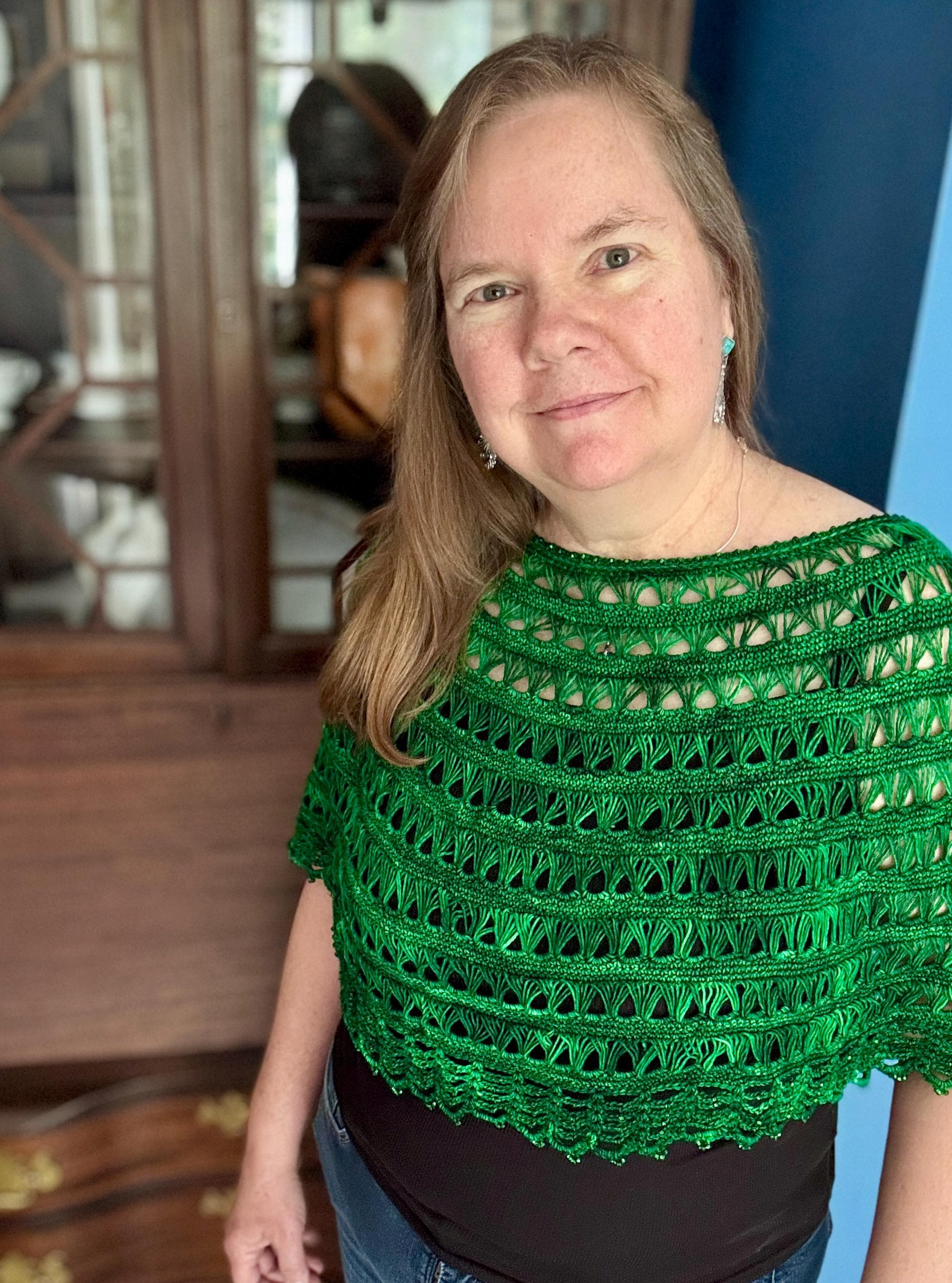 Broomstick Lace Crochet Cape Pattern (PDF Pattern) - Etsy