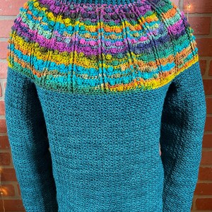 The Colorful Popcorn Sweater