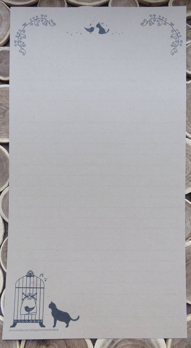 LONG letter Bird Cage