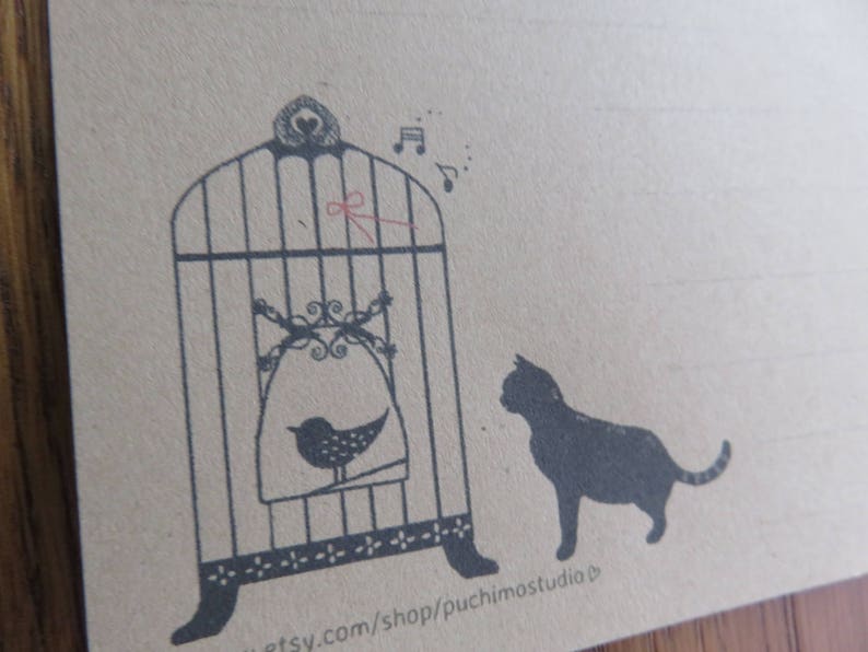 LONG letter Bird Cage