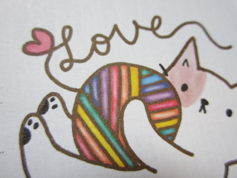 Regular paper Rainbow Yarn