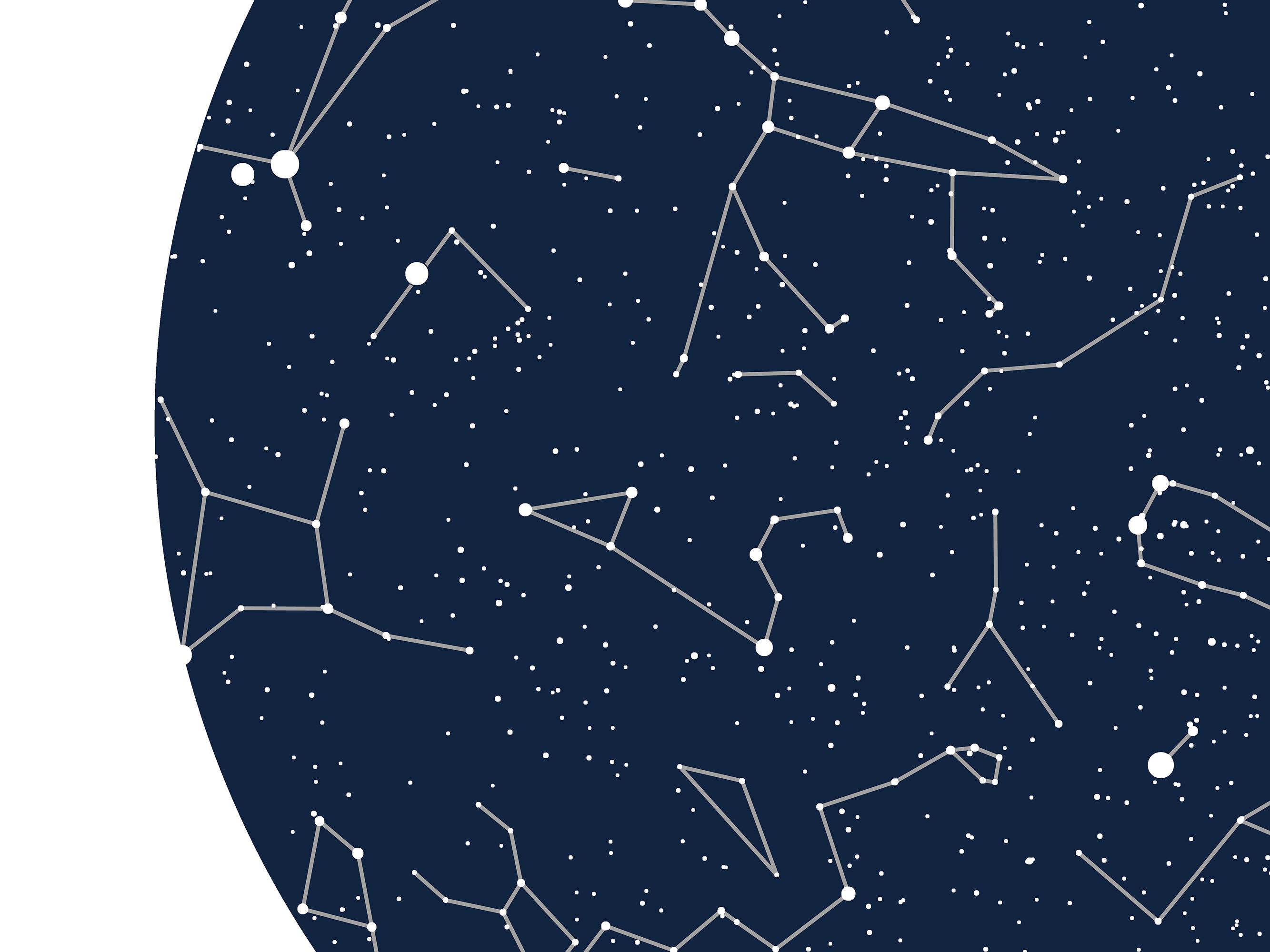 Day You Were Born Personalized Night Sky Star Chart Constellation Map ...