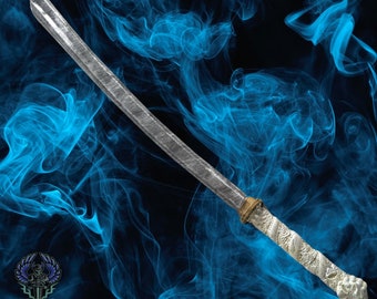 LARP Connor McCleod Highlander Dragon Head Replica Katana | Movie Prop | Replica Sword | Gift For Him| Live Action Role Playing or Cosplay
