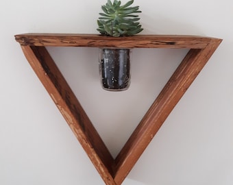 Succulent Planter Bohemian Wooden Indoor Wall Planter