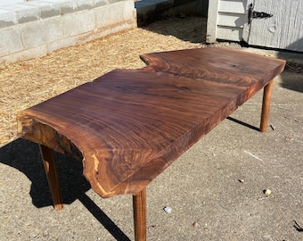 Walnut Live-edge Coffee Table