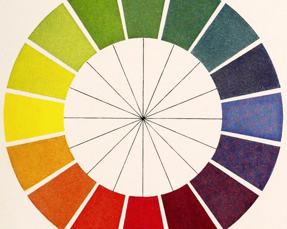 Primary Color Wheel Chart