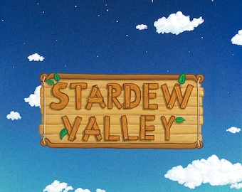 Stardew Valley Title Screen Limited Edition Print