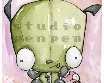 GIR Limited Edition Archival Watercolor Tribute Print