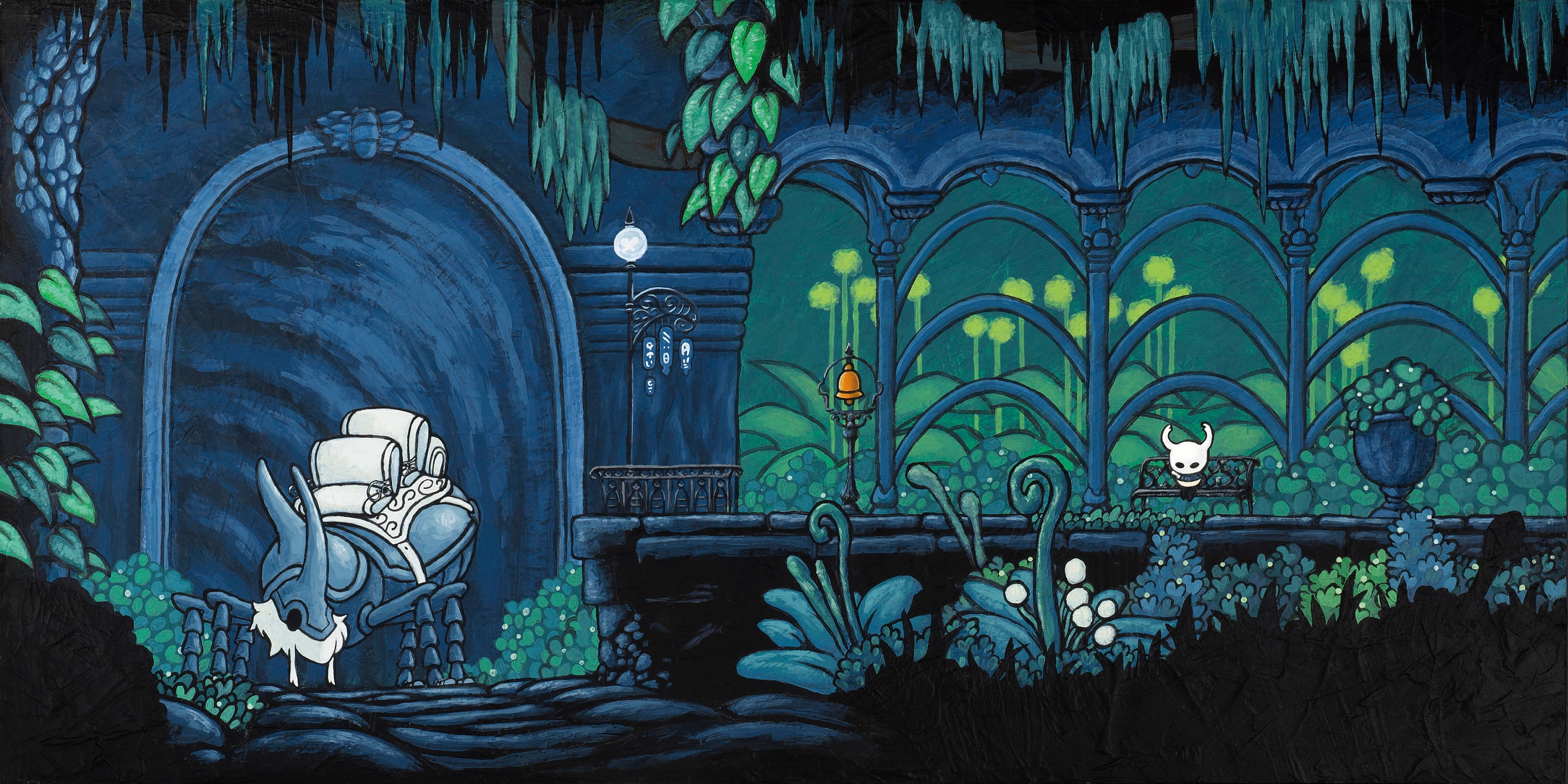 Hollow Knight Queen's Garden Limited Edition Print Etsy