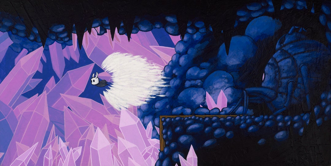 Hollow Knight Crystal Heart Limited Edition Print Etsy