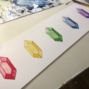 Rainbow Rupees - Limited Edition Archival Print