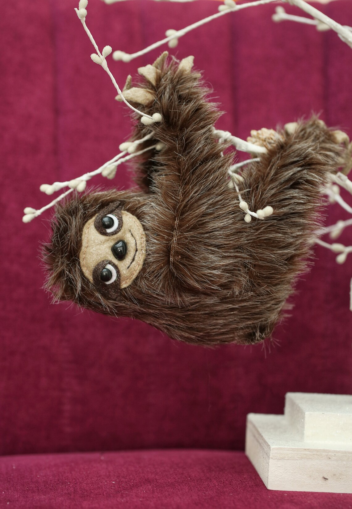 Sloth Decor Hanging Sloth gift for animal lovers Handmade | Etsy