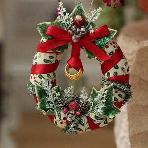 X12D05 Fifth Day of Christmas Five Gold Rings Part of 12 Days of Christmas Ornament