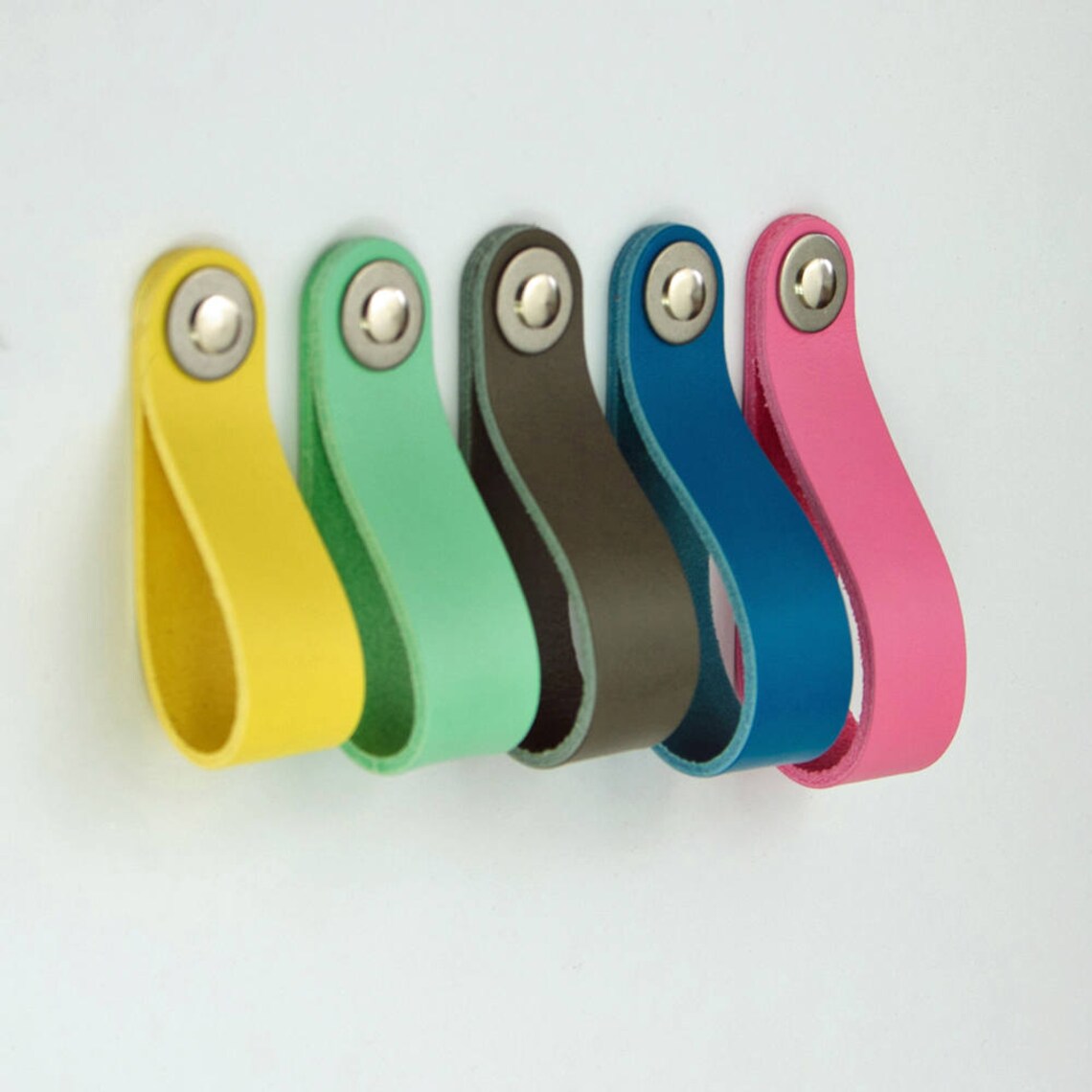 Drawer Pulls S4 Leather Drawer Pulls Drawer Handles Etsy