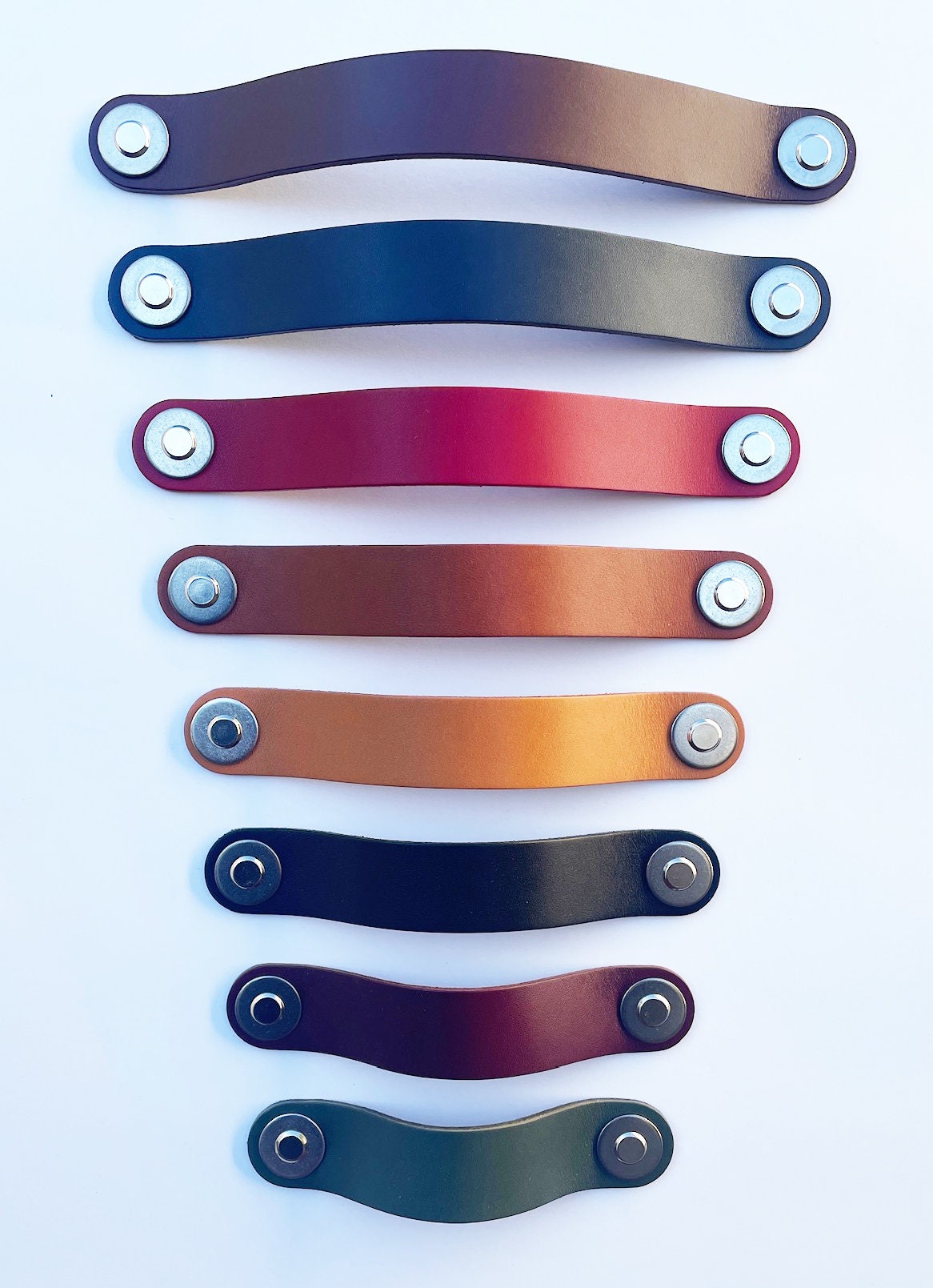 Leather Pulls Leather Handles Cupboard Handles Ikea Etsy