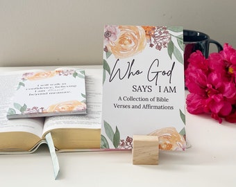 Bible Verse Cards, Affirmation Cards, Who God says I am, Gifts for Women