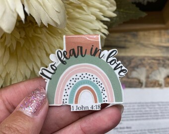 Rainbow Bible Verse Magnetic Bookmark