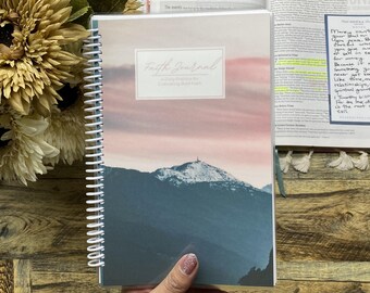 Personalized Bible Study Journal, Christian Gift for Women