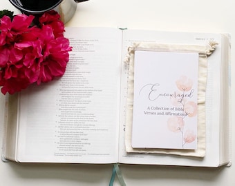 Encouraging Bible Verse and Affirmation Cards