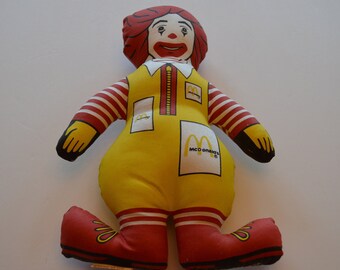 ronald mcdonald doll 1984