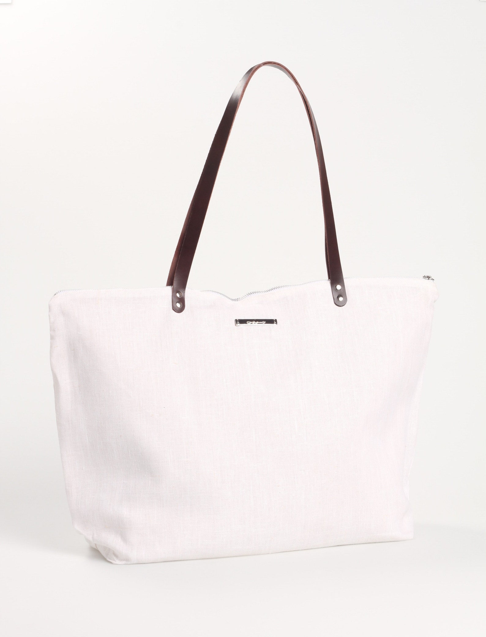 Linen Bag Maxi tote bag White linen bag linen Bucket Bag Etsy