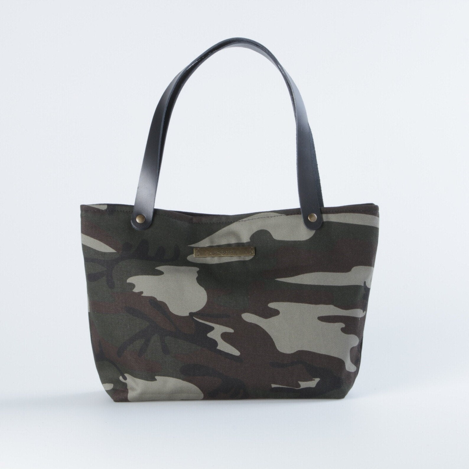 Small Camo Tote Bag Camouflage Tote Bag Casual Tote Bag Etsy