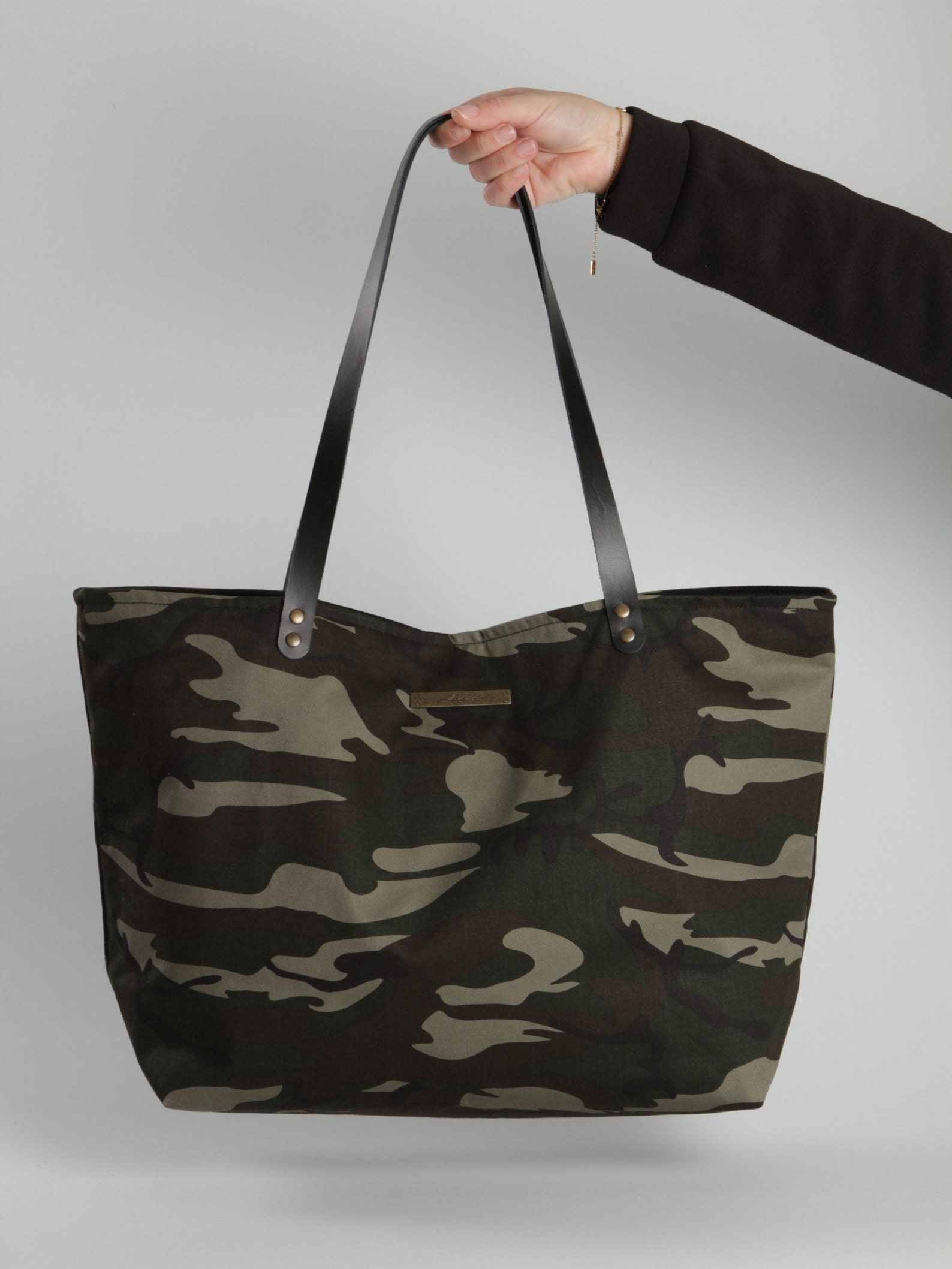 Camo Bag Camo Shoulder Bag Camouflage Tote Bag Casual Camo Etsy