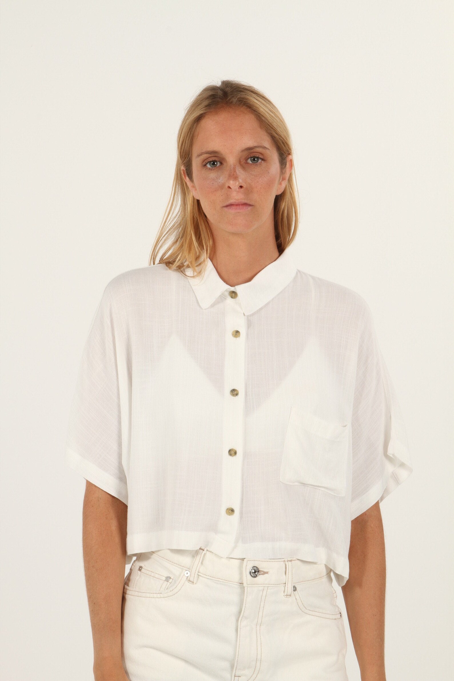 White Linen Shirt Linen Top White Linen Top Summer Linen Etsy