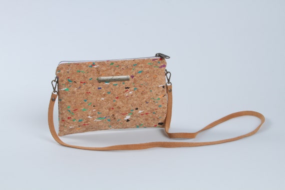 cork clutch bag