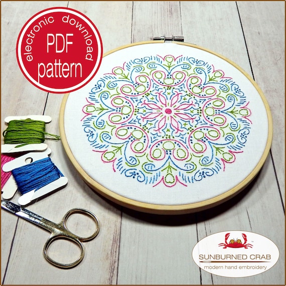 How to back an embroidered item #diyembroidery #howto #embroidery