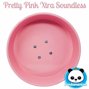 Pretty Pink XTRA Soundless Spinner- Xtremely LIGHT! Pandamonium Pets original BEST spinner