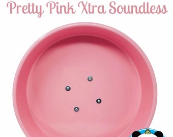 Pretty Pink XTRA Soundless Spinner- Xtremely LIGHT! Pandamonium Pets original BEST spinner