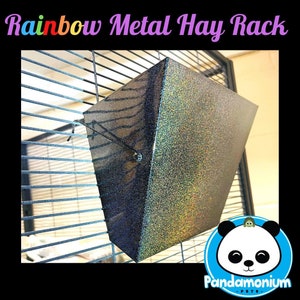 Rainbow Metal Hay Rack-NEW colors and size available!