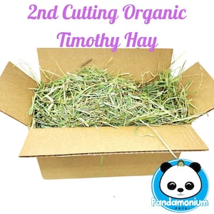 2nd Cutting Organic Timothy Hay